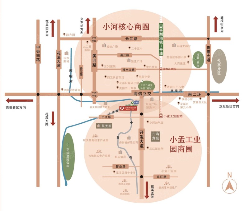 万豪滨江公馆区位图