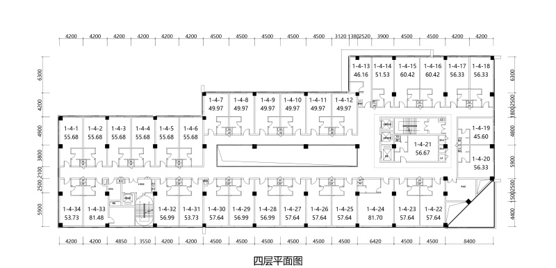 万豪滨江公馆户型图