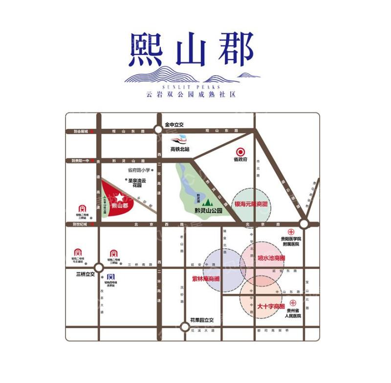 熙山郡区位图