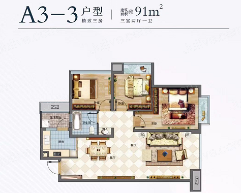 金科中泰天境户型图