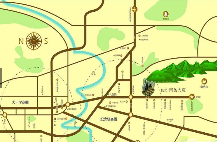 恒立南岳大院户型图