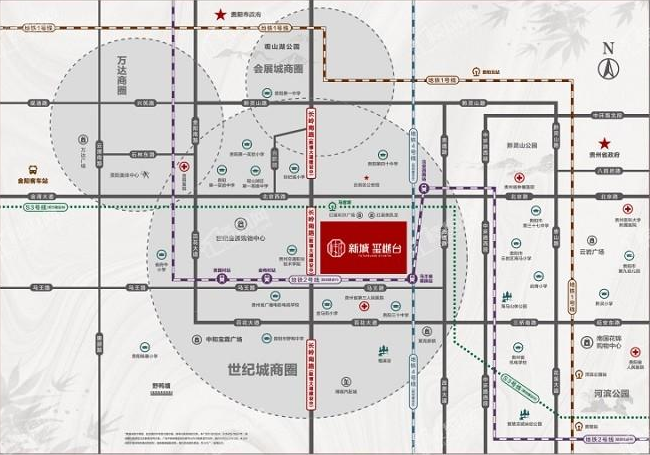 新城玺樾台区位图