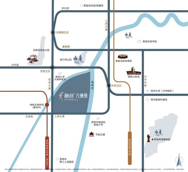 融创九璟湾区位图