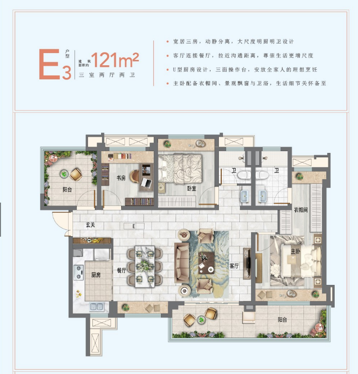 经开吾悦广场户型图
