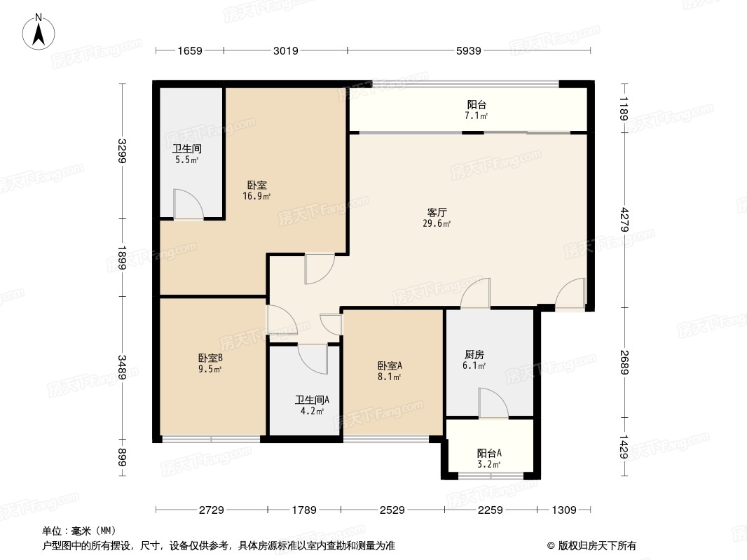 清鸥教育天地(清欧府)户型图