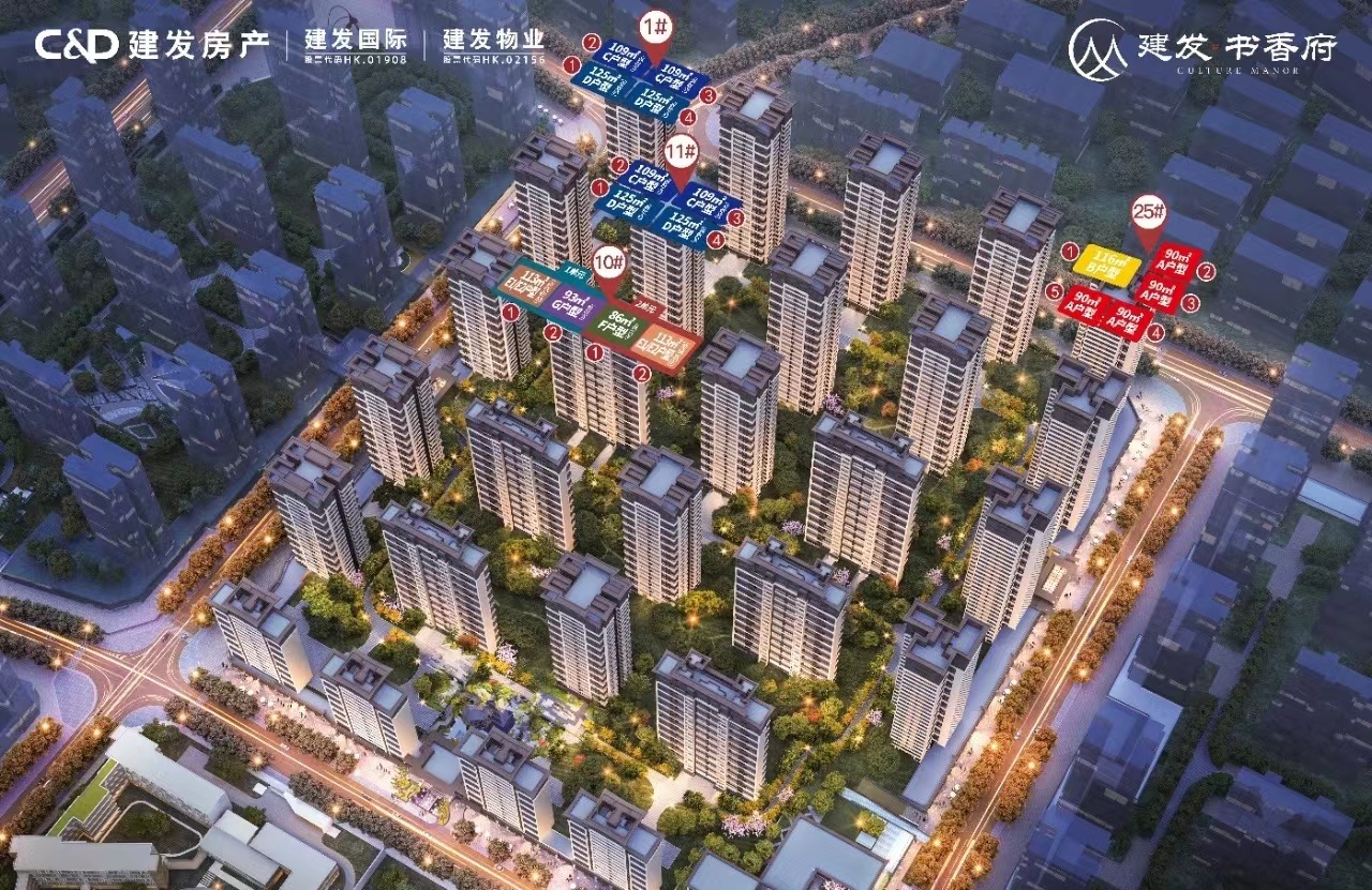 建发和玺样板房