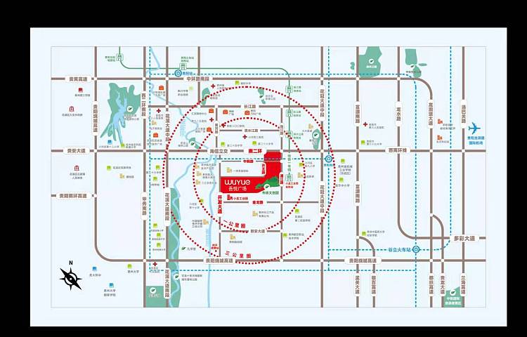经开吾悦广场区位图