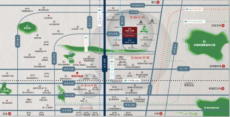 建发和玺区位图