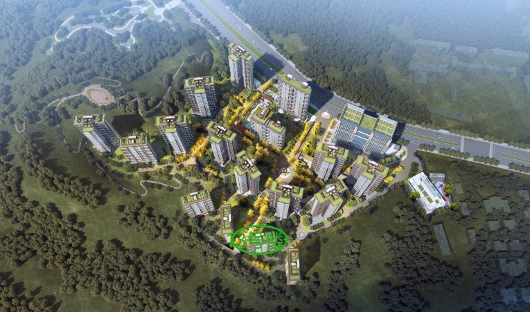 中铁白晶谷样板房
